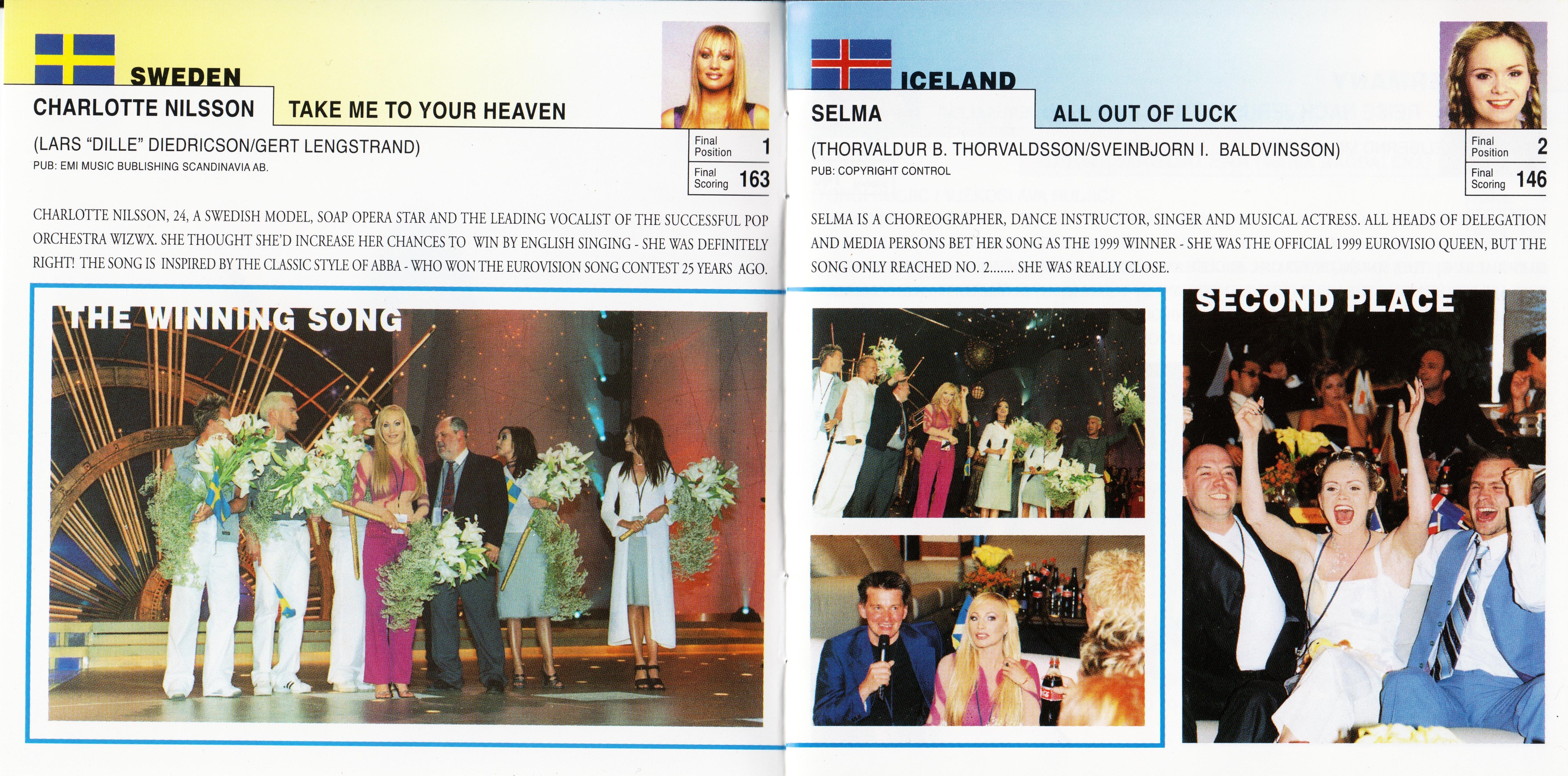 Eurovision Song Contest 1999; Israel : Booklet 2